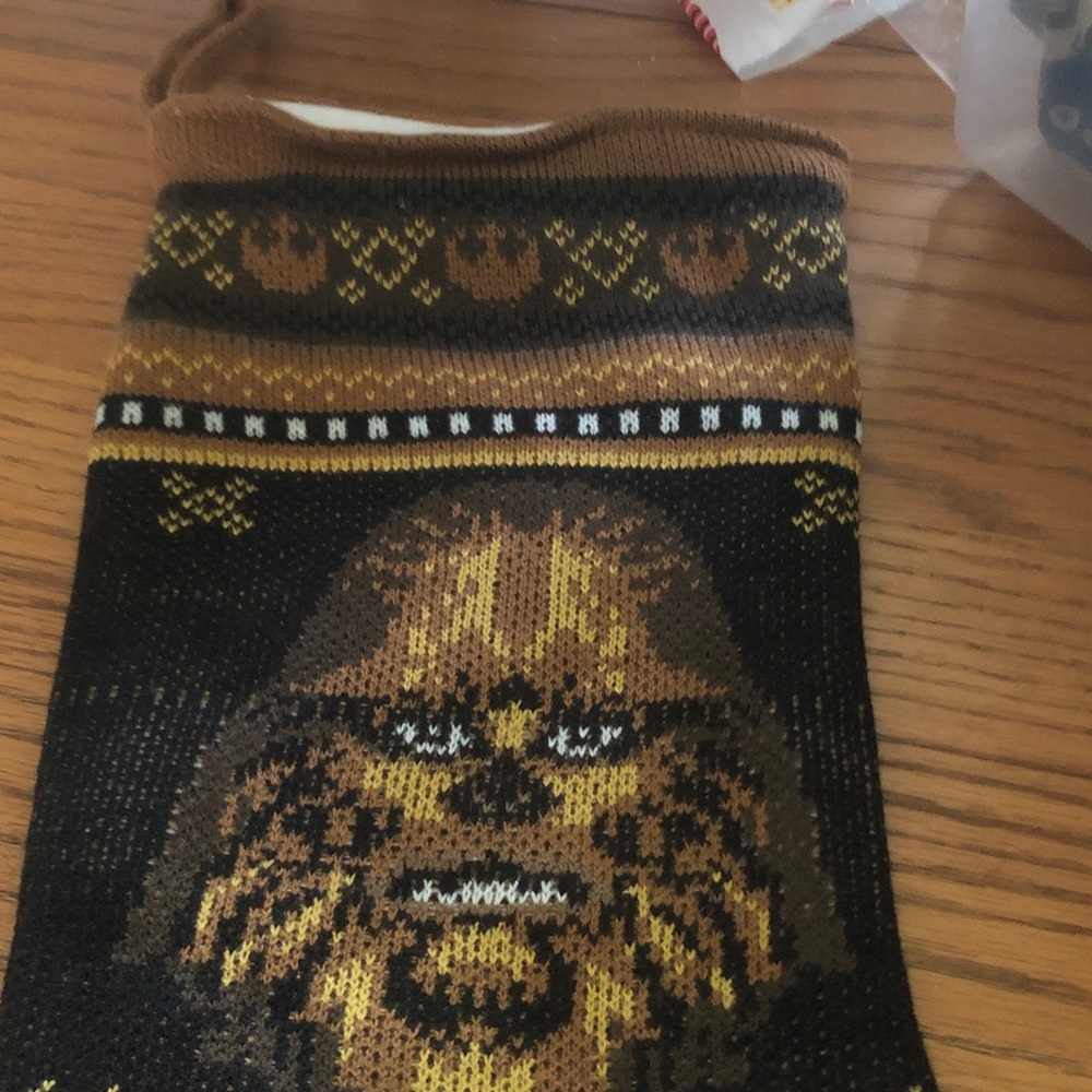 Chewbacca Knit Beanie Hat - Black and Brown Star Wars Face